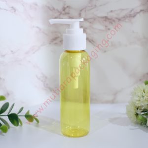 BOTOL PUMP 100ML YELLOW TUTUP HITAM